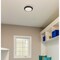 Westinghouse Fixture Ceiling LED Dimmable Flush-Mount 20W Trad 11In, Matte Black Acrylic Shd 6117400 - alternate 7